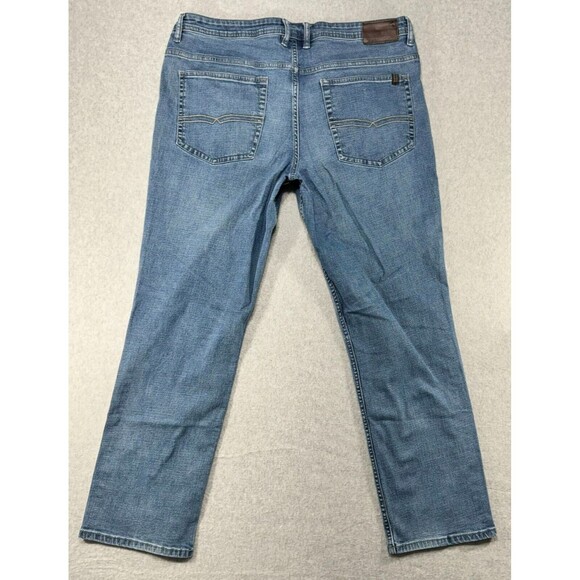Buffalo David Bitton Jeans Mens 38x30* Blue Jackson X Straight Stretch Denim A - Picture 2 of 11